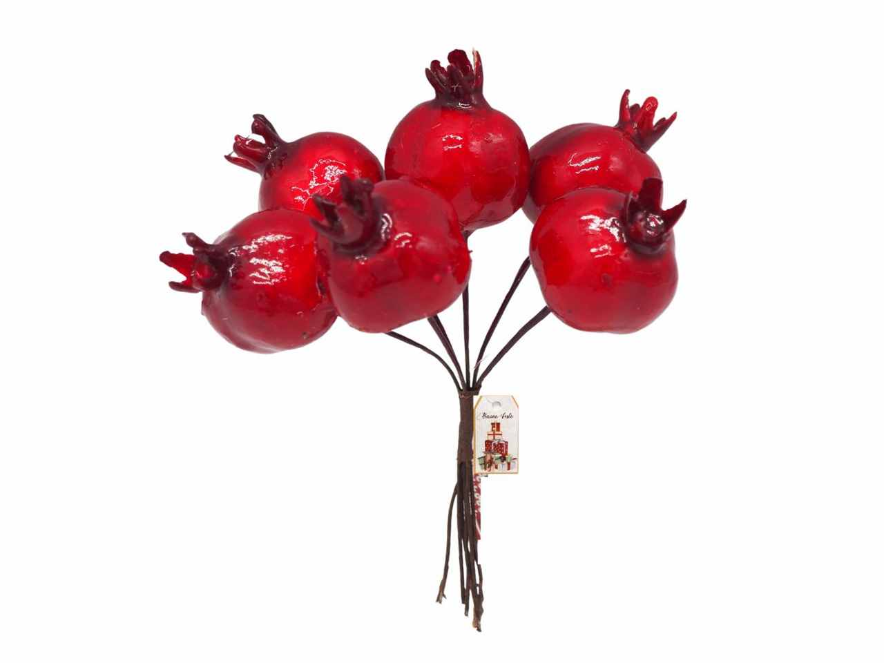 PICK MELOGRANI MAZZETTO 6PZ 3XH.13CM ROSSI PICK MELOGRANI MAZZETTO 6PZ 3XH.13CM ROSSI