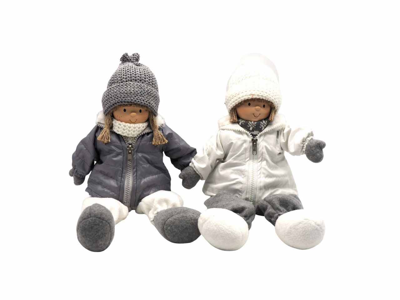 BAMBINA SEDUTA C/PIUMINO NYLON C/CAPP. BAMBINA SEDUTA C/PIUMINO NYLON C/CAPP.