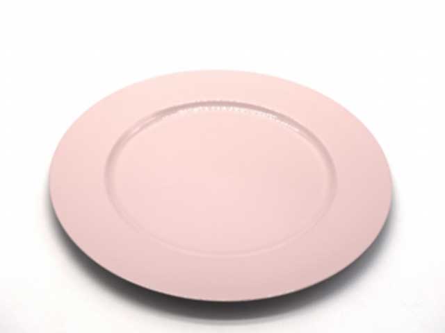 PIATTO PLASTICA GRIGIO CHIARO 33cm