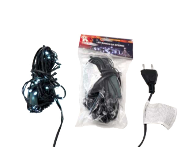 CATENA 20 LUCI LED BIANCHE DA INTERNO