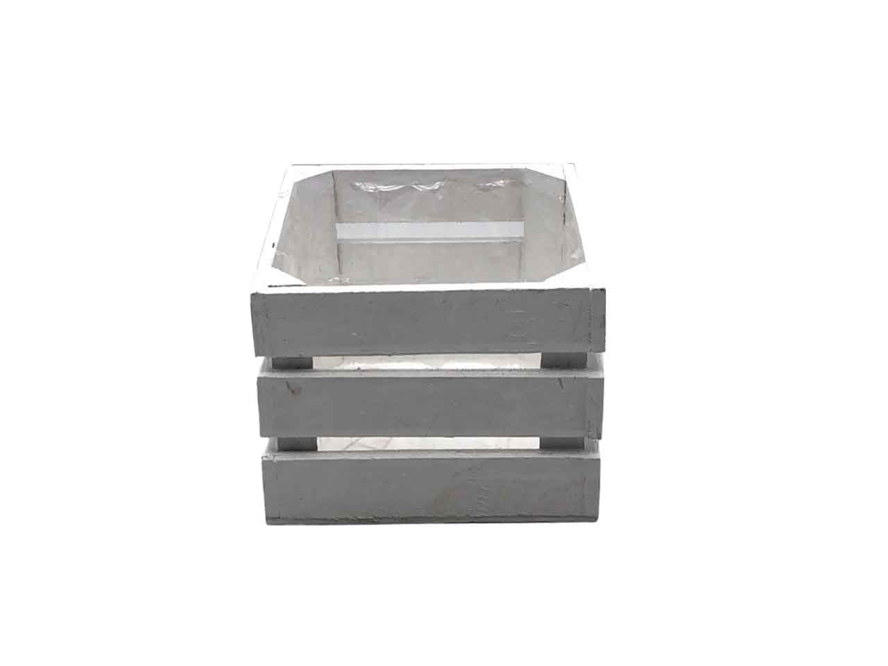 CASSETTA LEGNO QUAD.H9x11,5cm BIANCA
