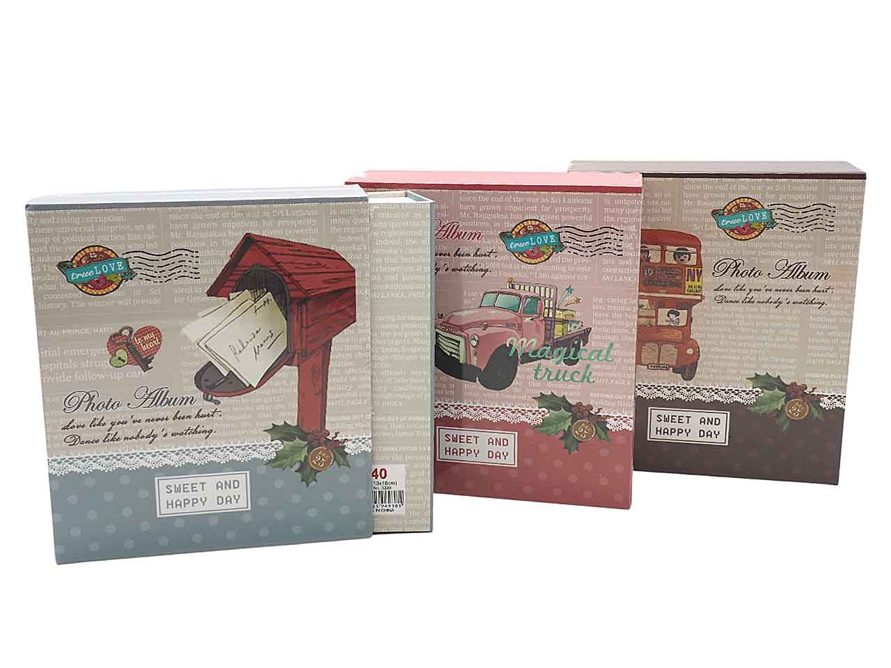 ALBUM 40FOTO 13x18cm ASS.