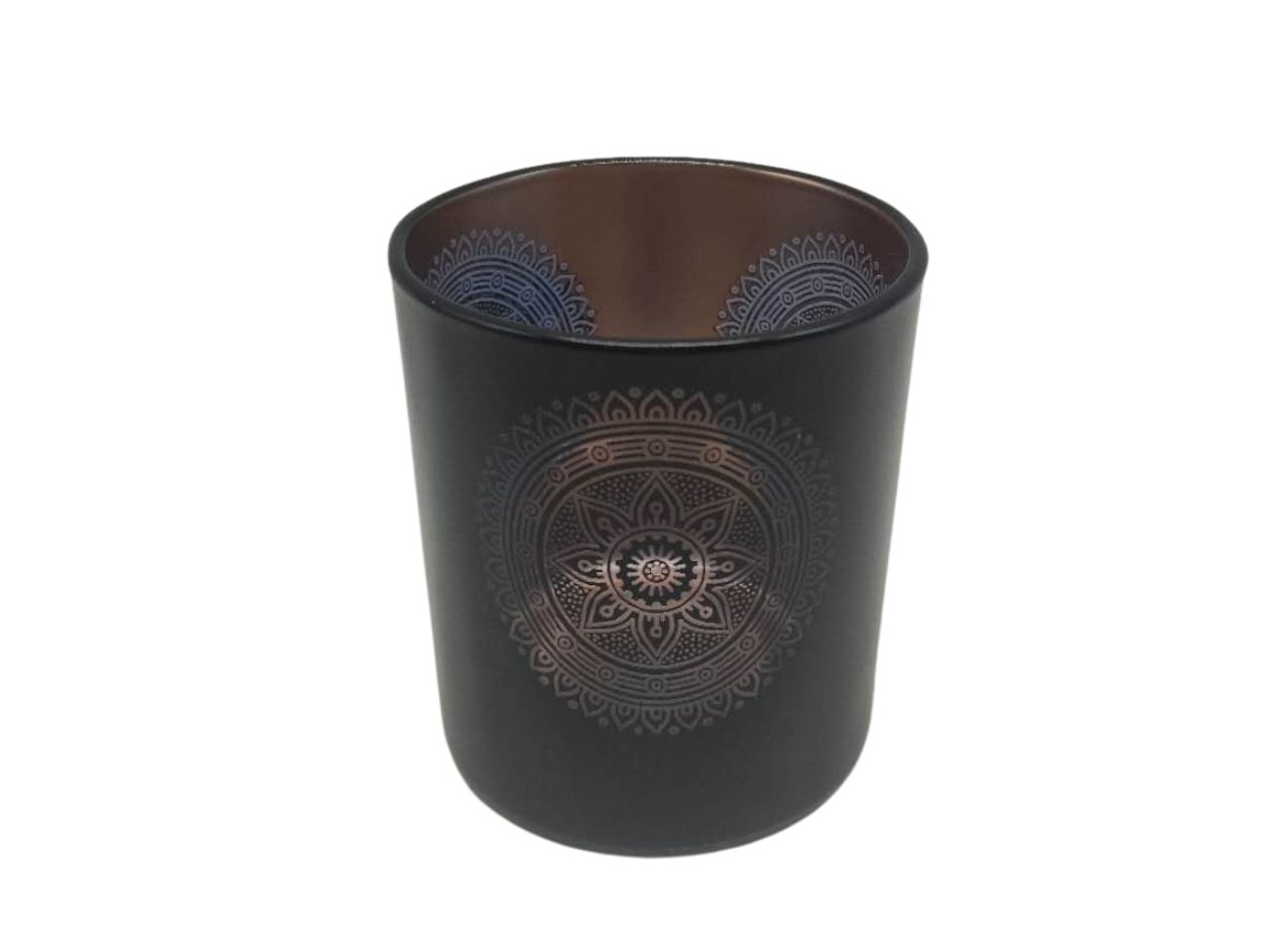 VASO IN VETRO H.8XD.7.3CM STAMPA 2 COL VASO IN VETRO H.8XD.7.3CM STAMPA 2 COL