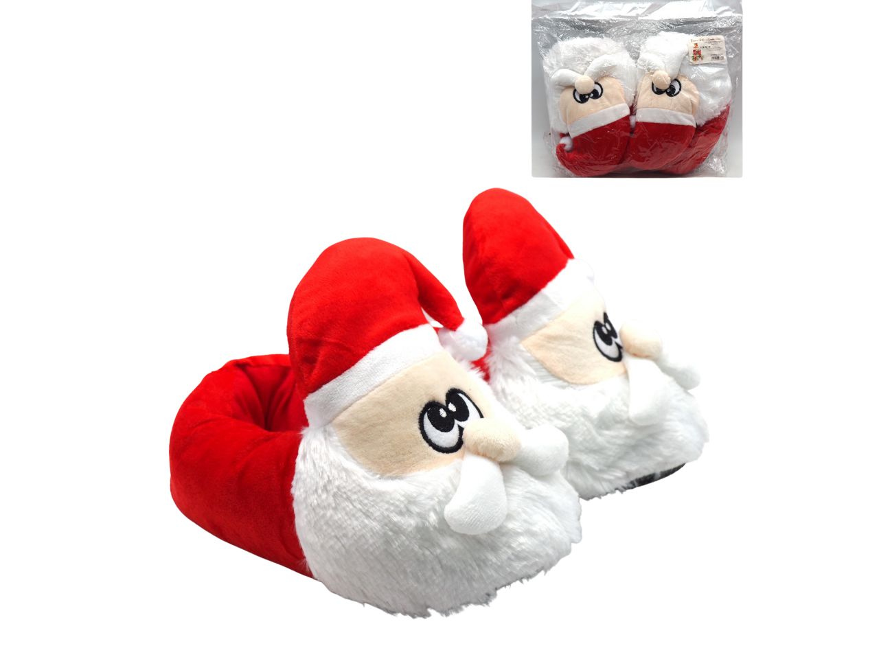 PANTOFOLE A FORMA DI BABBO NATALE – LA