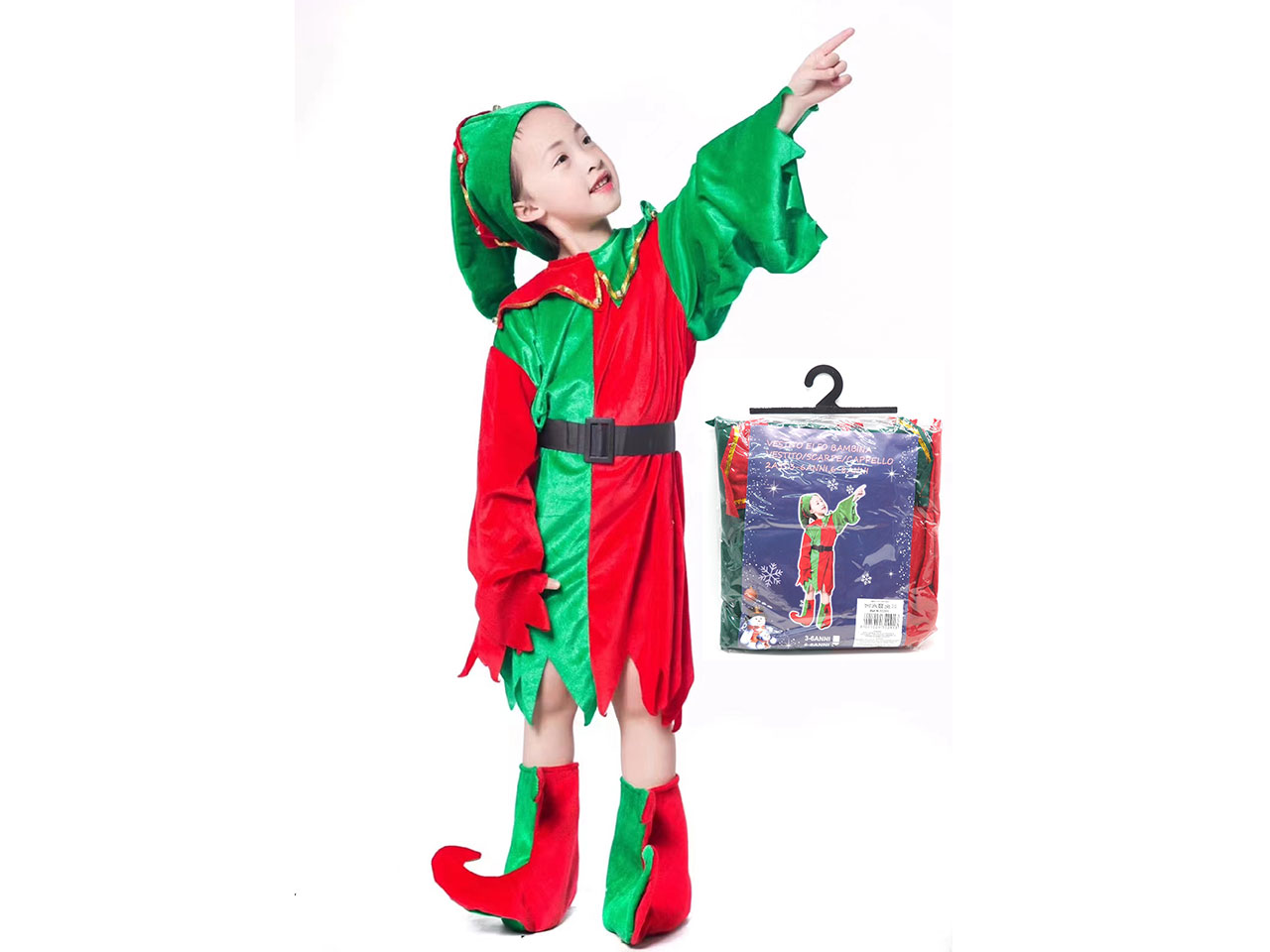 VESTITO DA ELFO PER BAMBINA CON VESTIT