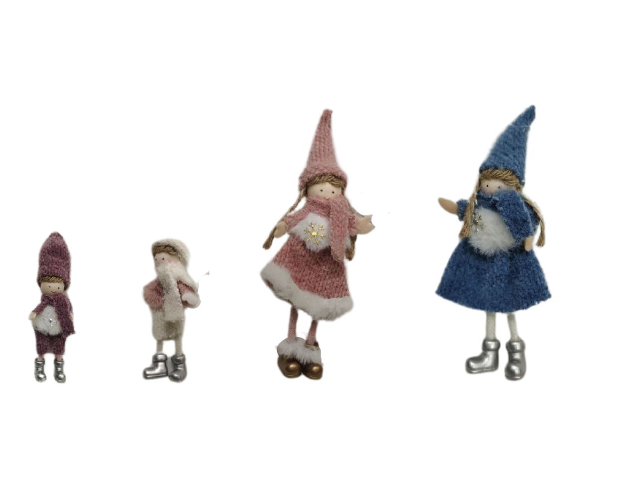 BAMBINA C/CAPPELLINO H15CM COLORI ASS.