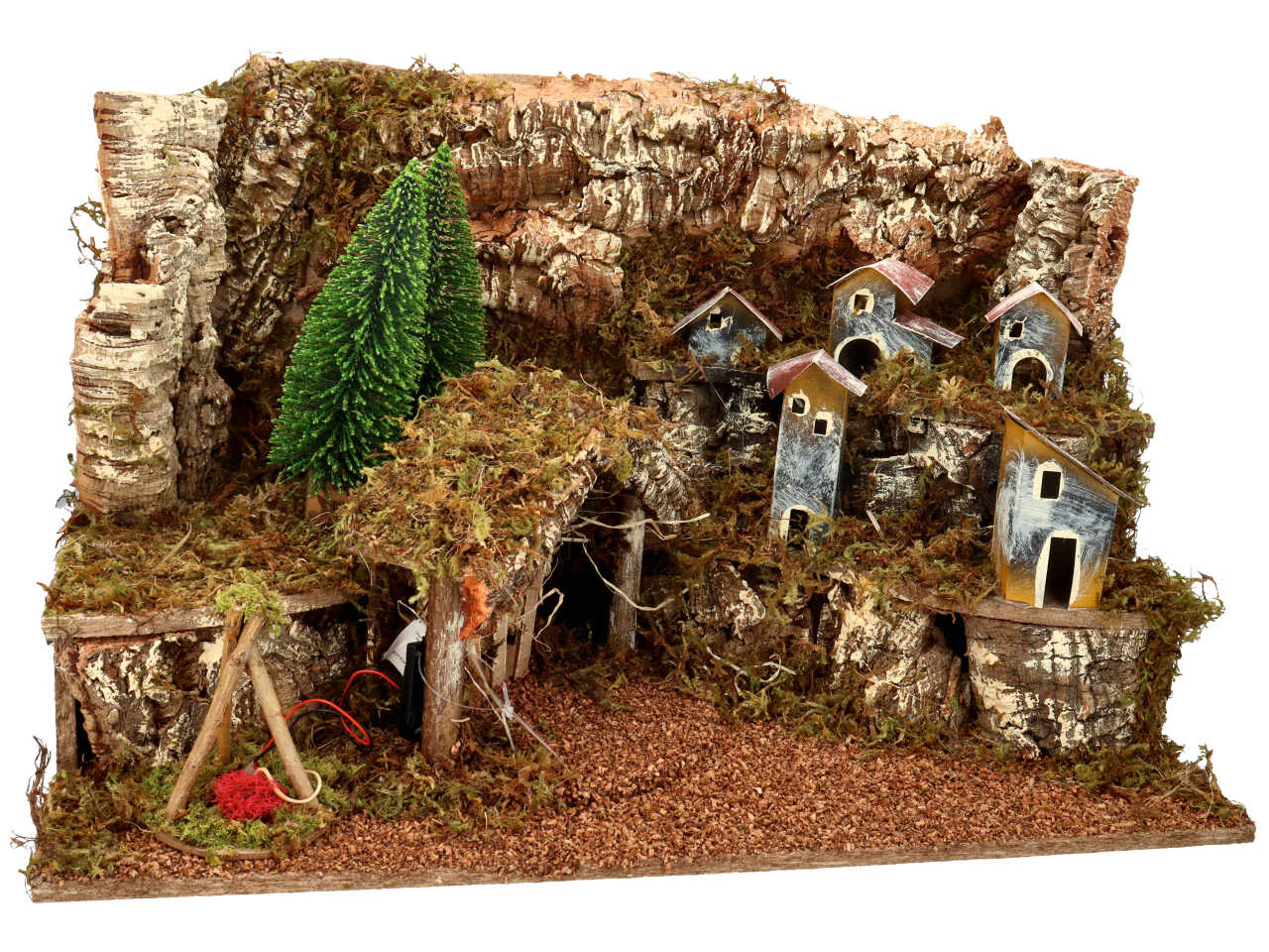 PAESAGGIO 61X35X35CM C/FUOCO LED PAESAGGIO 61X35X35CM C/FUOCO LED