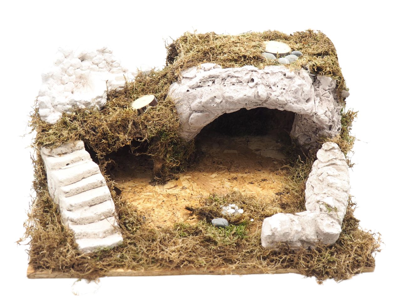 AMBIENTAZIONE PER PRESEPE 30,5X43XH.34CM AMBIENTAZIONE PER PRESEPE 30,5X43XH.34CM