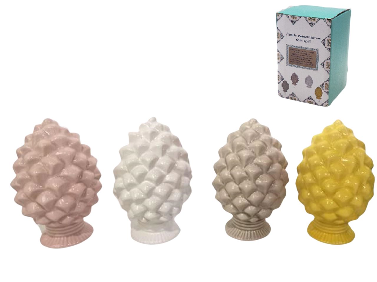 PIGNA LUCIDA H.18X12X12CM ASS PIGNA LUCIDA H.18X12X12CM ASS