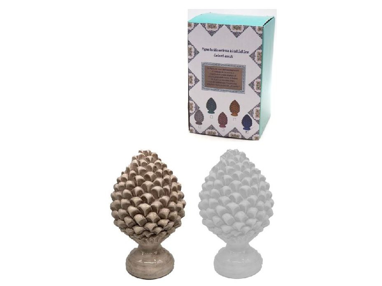 PIGNA LUCIDA ANTICATA H.18X12X12CM PIGNA LUCIDA ANTICATA H.18X12X12CM