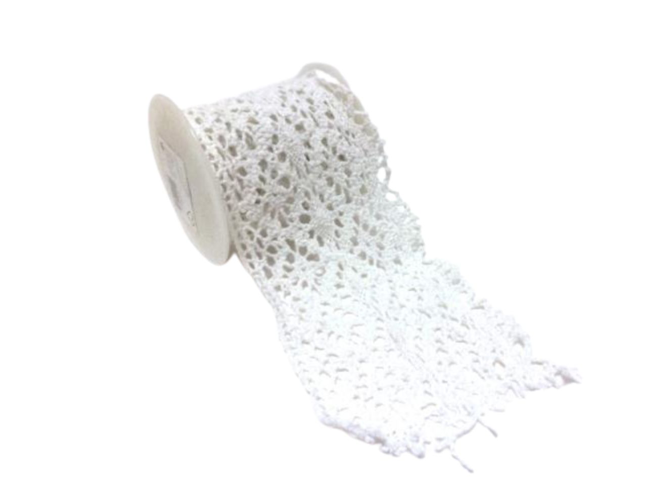 NASTRO 200CM MERLETTO BIANCO H.7,5CM NASTRO 200CM MERLETTO BIANCO H.7,5CM