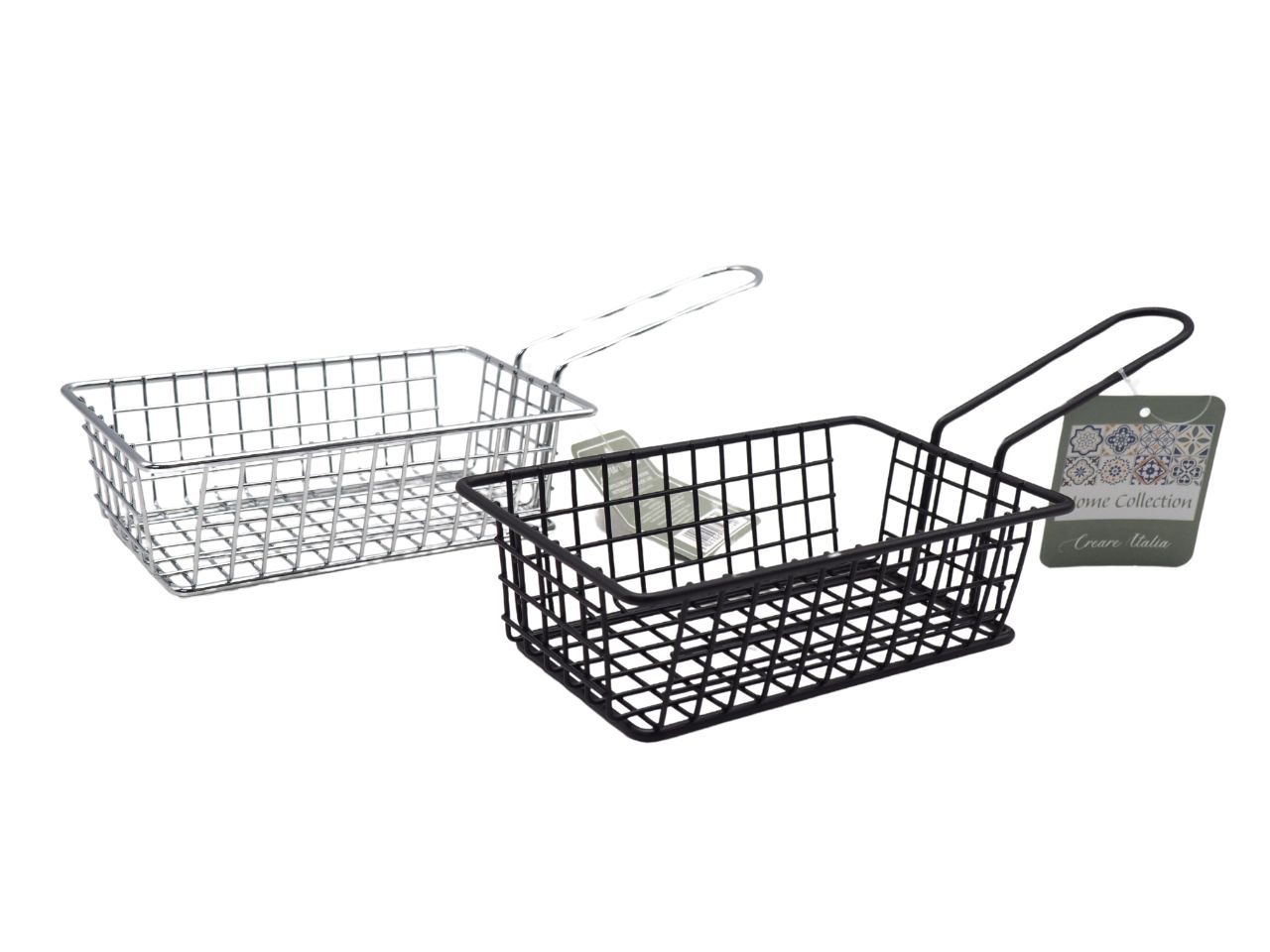 CESTELLO IN METALLO H.10X16X4,5CM CESTELLO IN METALLO H.10X16X4,5CM