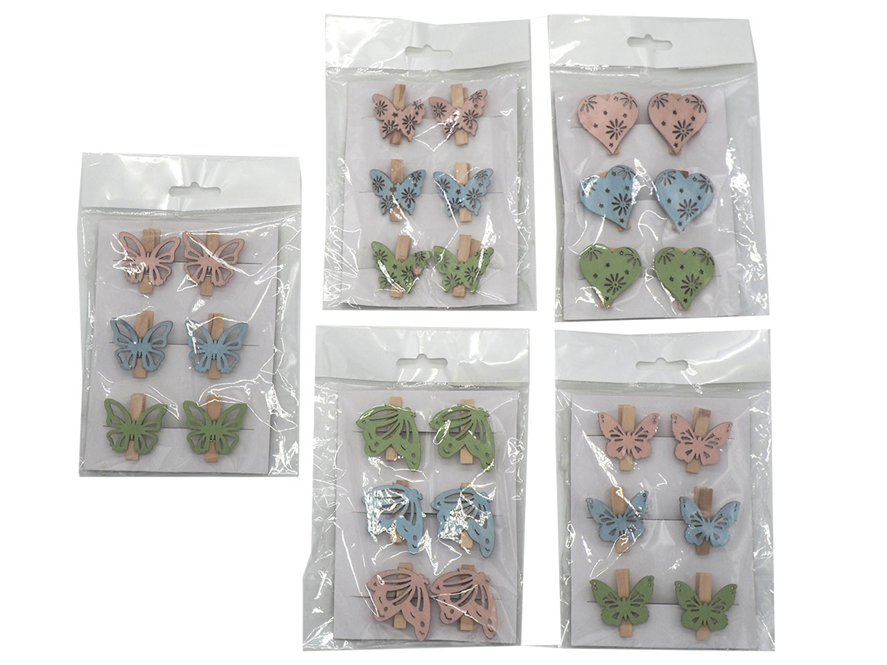 MOLLETTE LEGNO 4X4CM SET 6PZ MOLLETTE LEGNO 4X4CM SET 6PZ