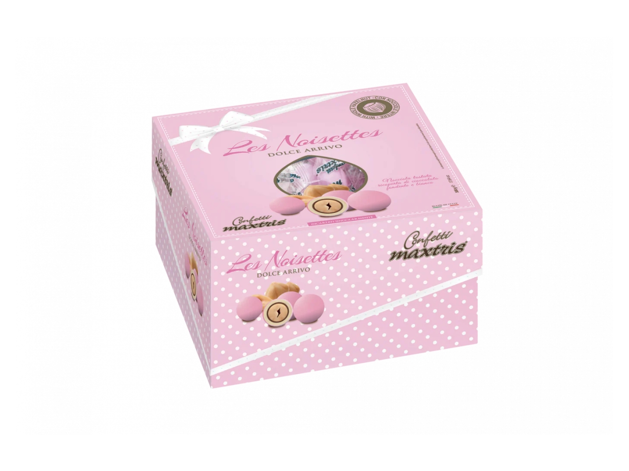 CONFETTI DOLCE ARRIVO ROSA NOISETTES 500gr DANOIR