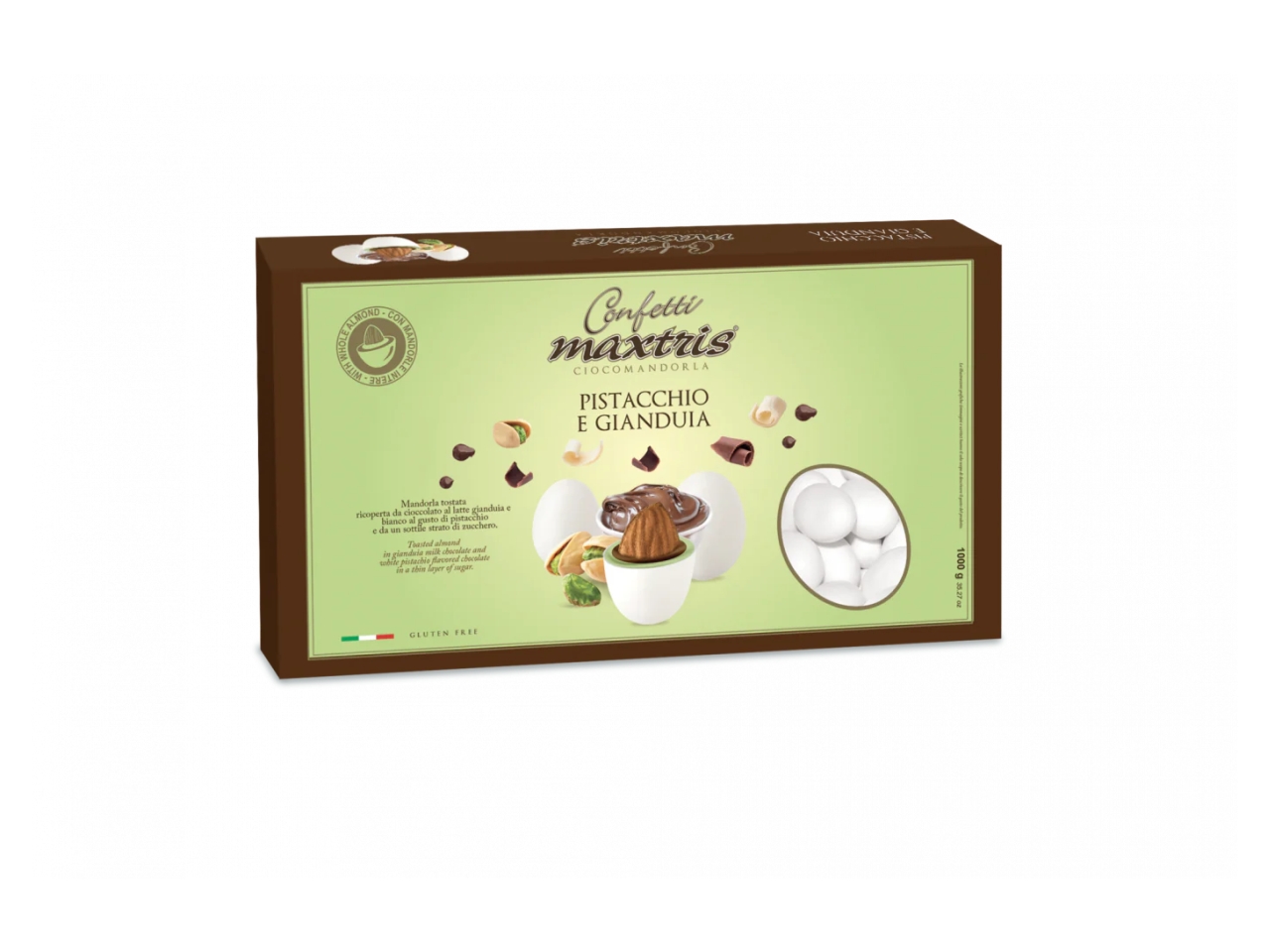 CONFETTI PISTACCHIO/ GIAND.1kgMAXPISGIA