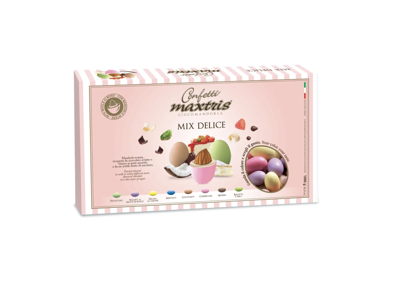 CONFETTI MIX DELICE 1kg MAXMIXDEL