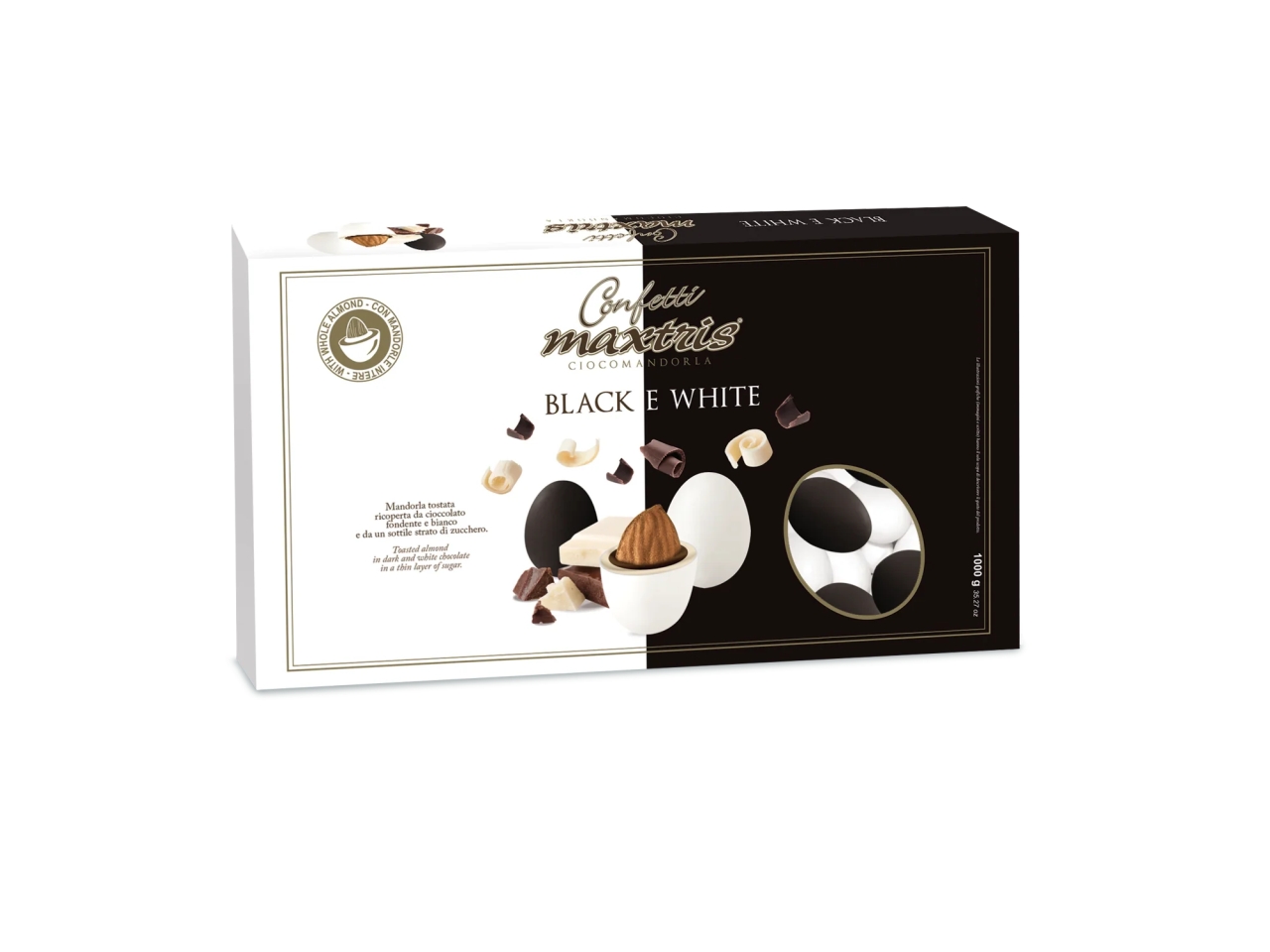 CONFETTI MAXTRIS BLACK 1kg MAXBLACK