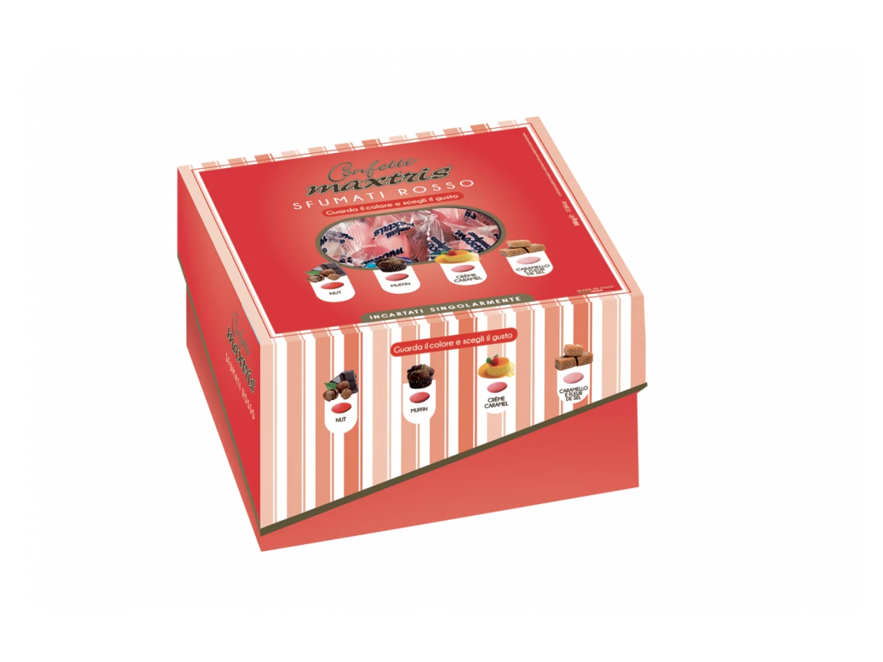 CONFETTI DOLCE LAUREA ROSSO 500gr. DLMAXSFU