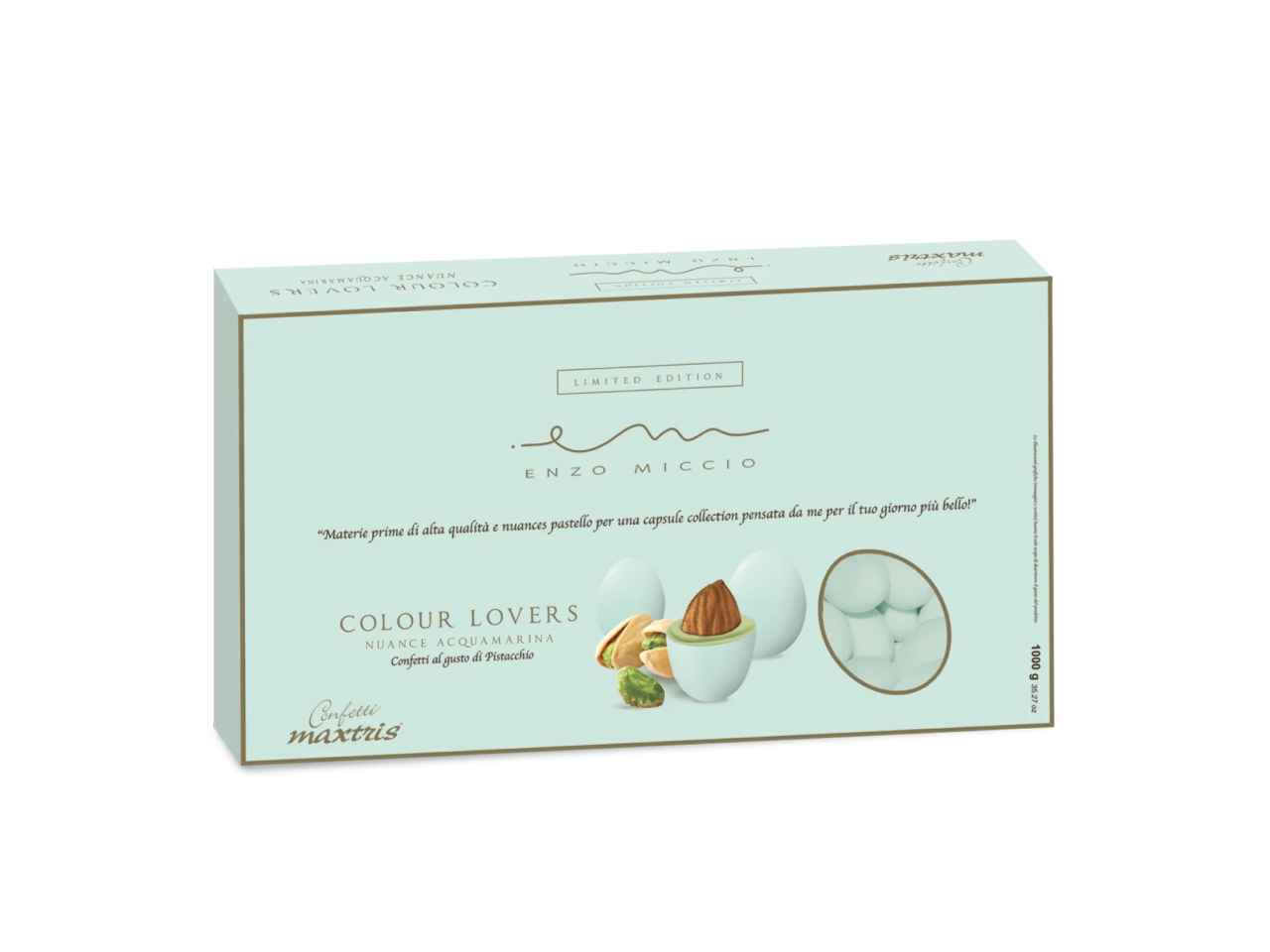 CONFETTI ENZO MICCIO PISTACCHIO 1kg EMTIF