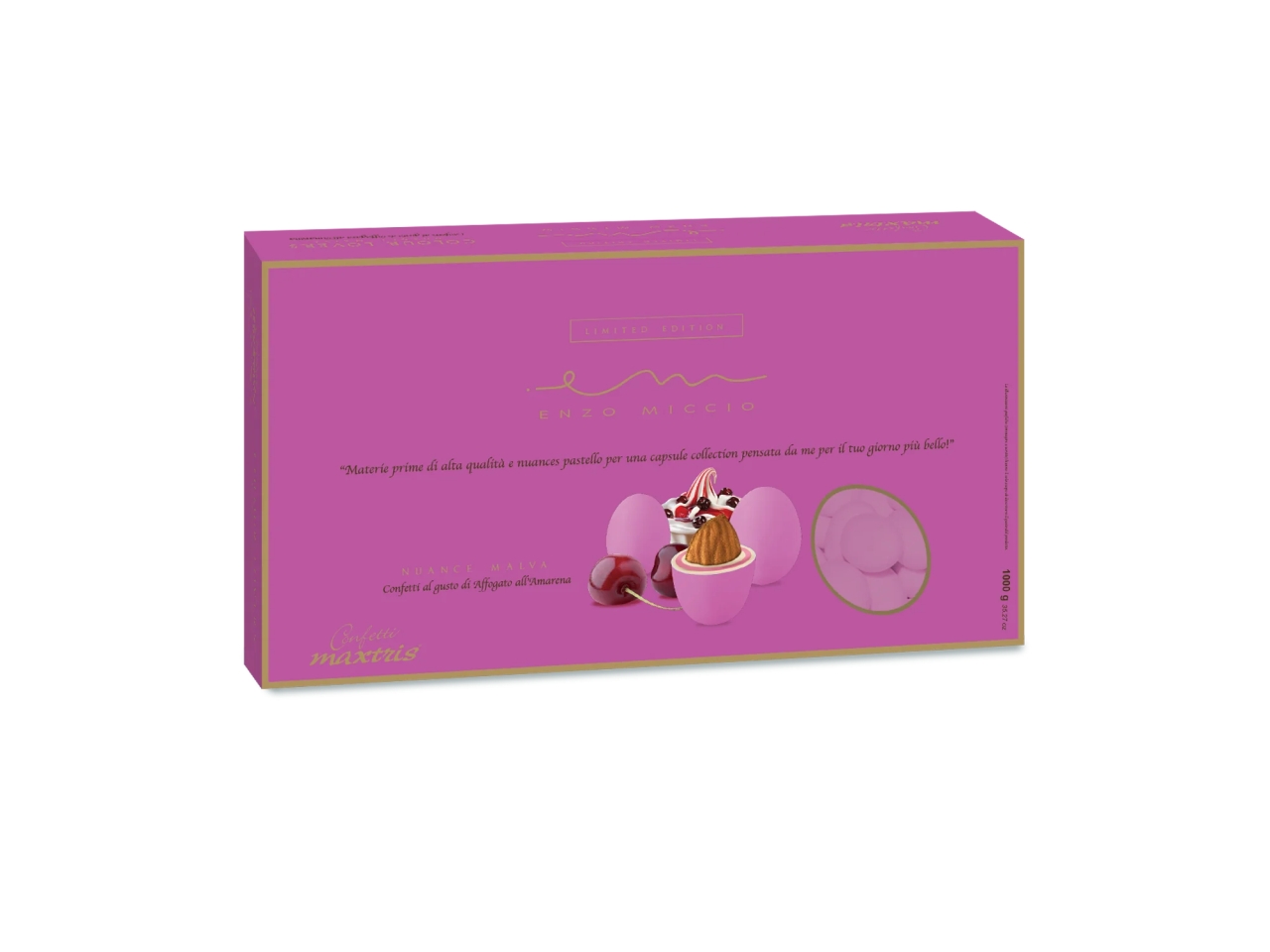 CONFETTI ENZO MICCIO AMARENA 1kg EMMAL
