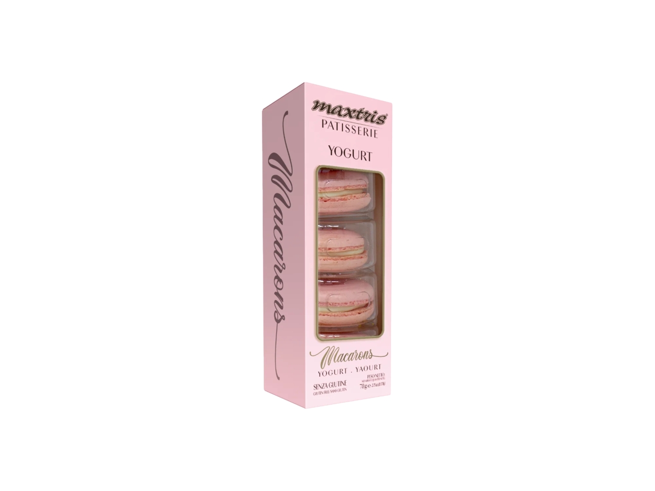 MACARONS YOGURT 5pz ROSA CTMACYOGR5