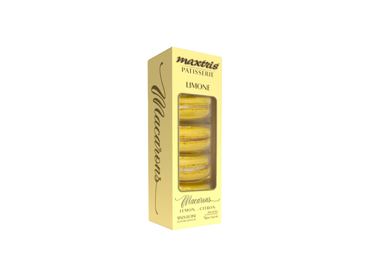 MACARONS LIMONE 5pz GIALLO CTMACLIMG5