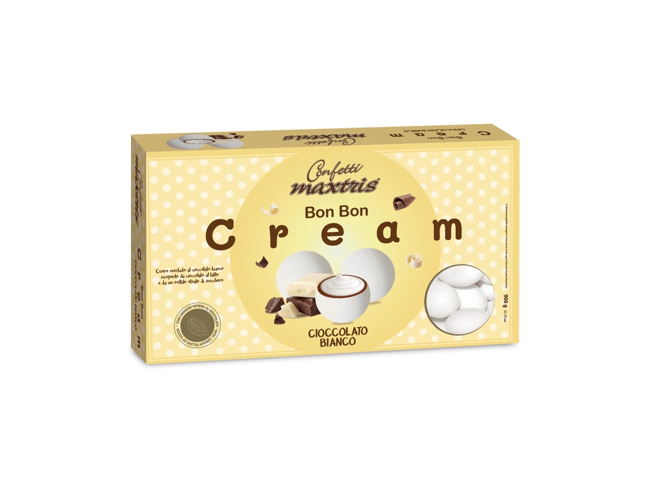 CONFETTI BON BON CREAM 900GR BBCBIAB