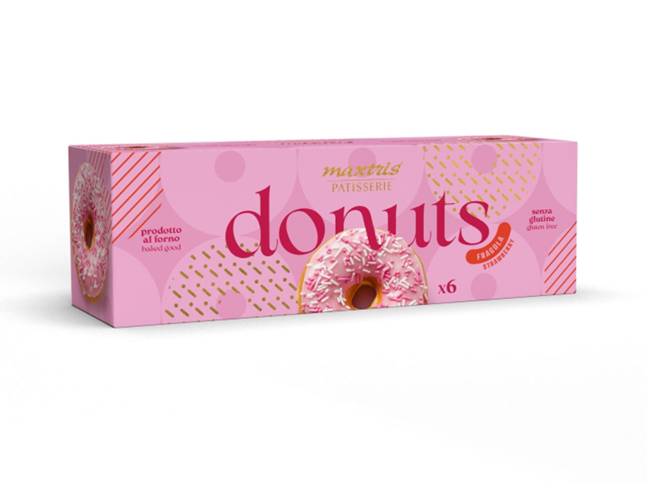 DONUTS CIAMBELLE FRAGOLA CTDONFRAR6