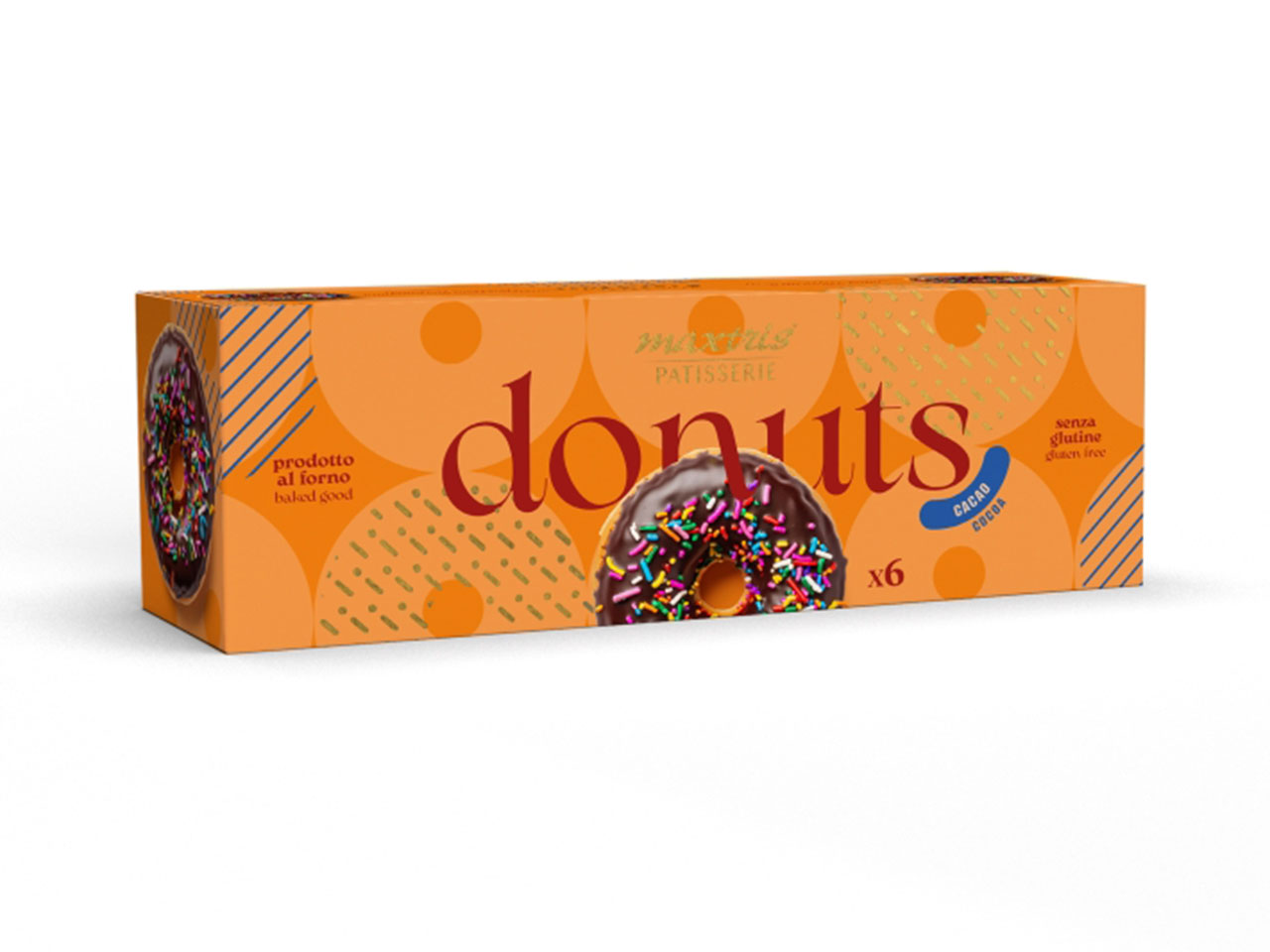 DONUTS CIAMBELLE CACAO 210GR CTDONCACM6