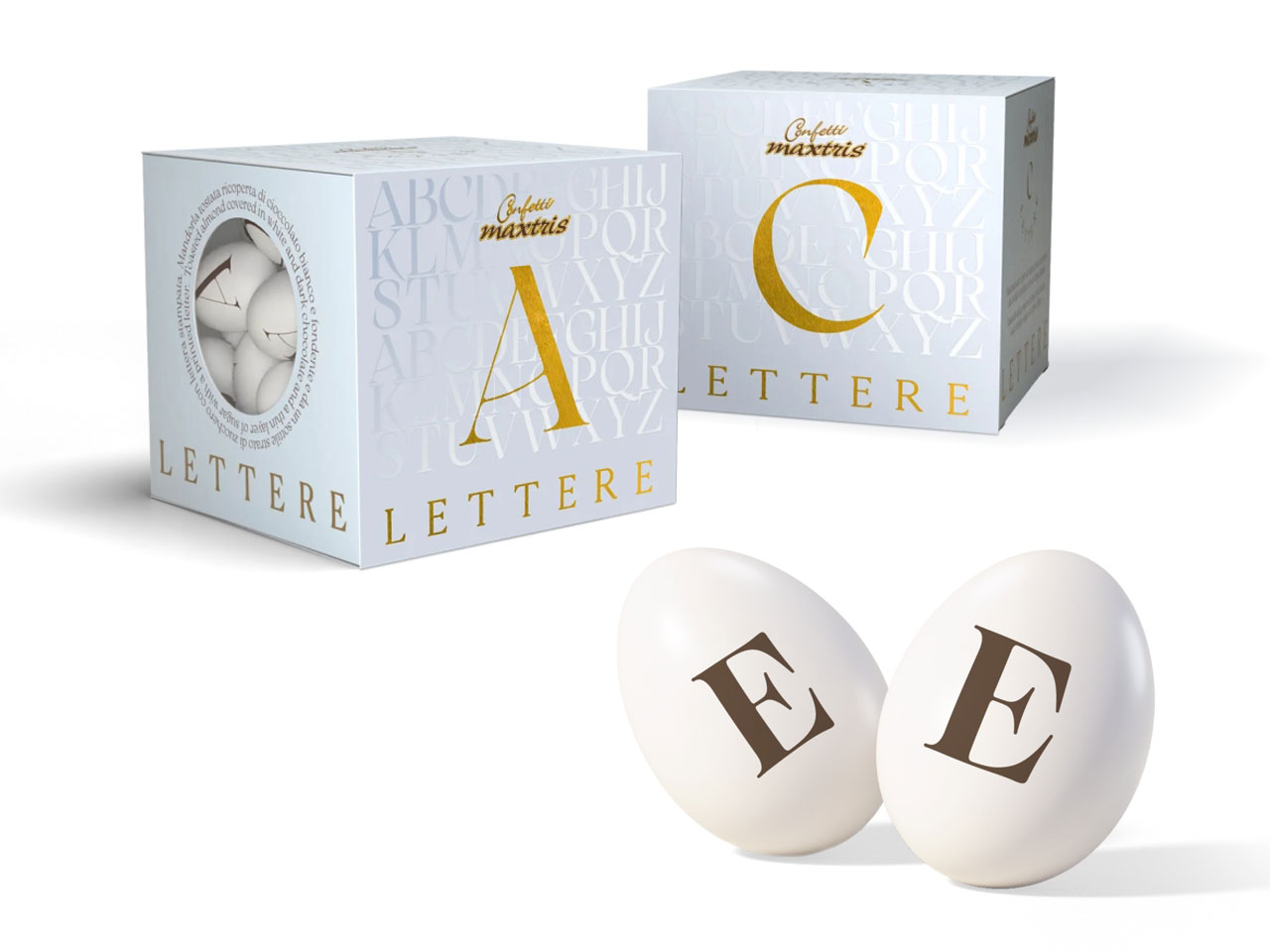 CONFETTI MANDOR. LETTERA E 200GR CTLETE