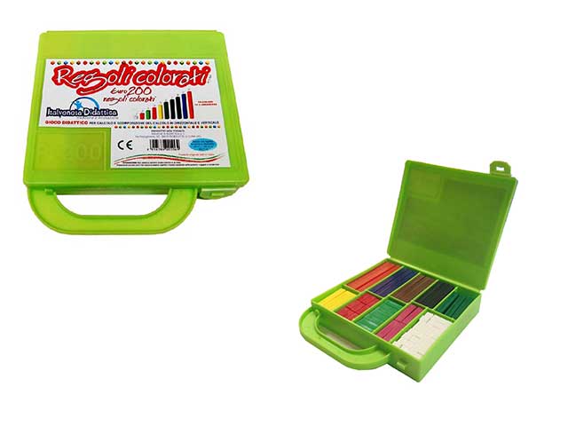 VALIGETTA REGOLI COLORE 200 pezzi