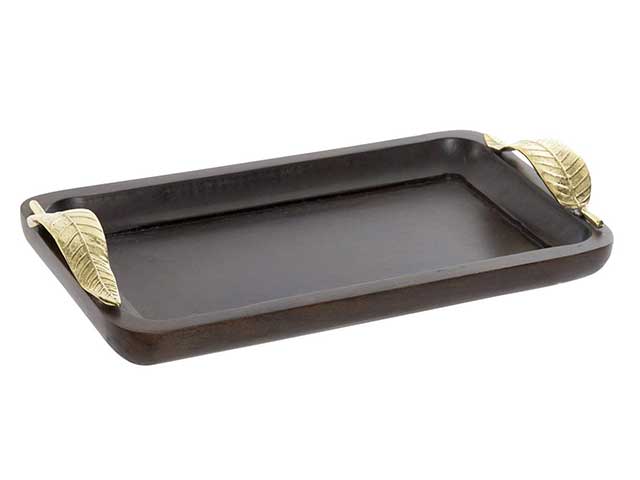 VASSOIO MANGO ALLUMINIO 30.5×17.5×5 BD-161316