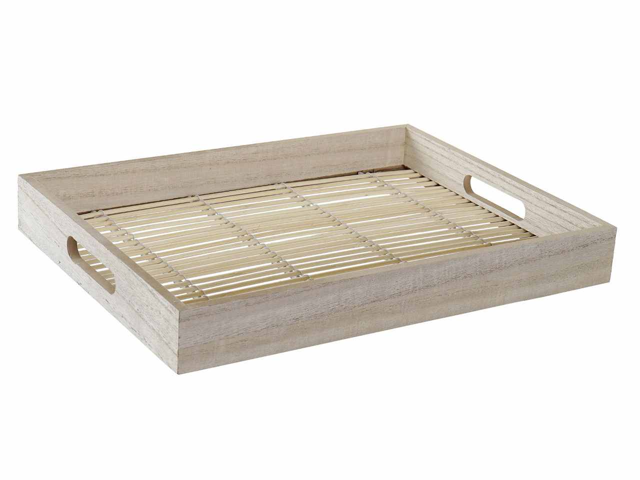 VASSOIO DEC.RATTAN 40x5x30 LD-181407