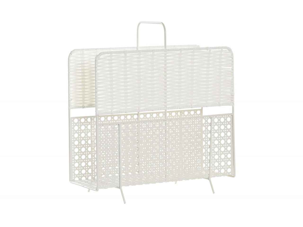 P.RIVISTE VIMINI MET.36,5x15x41 MB-191156 P.RIVISTE VIMINI MET.36,5x15x41 MB-191156