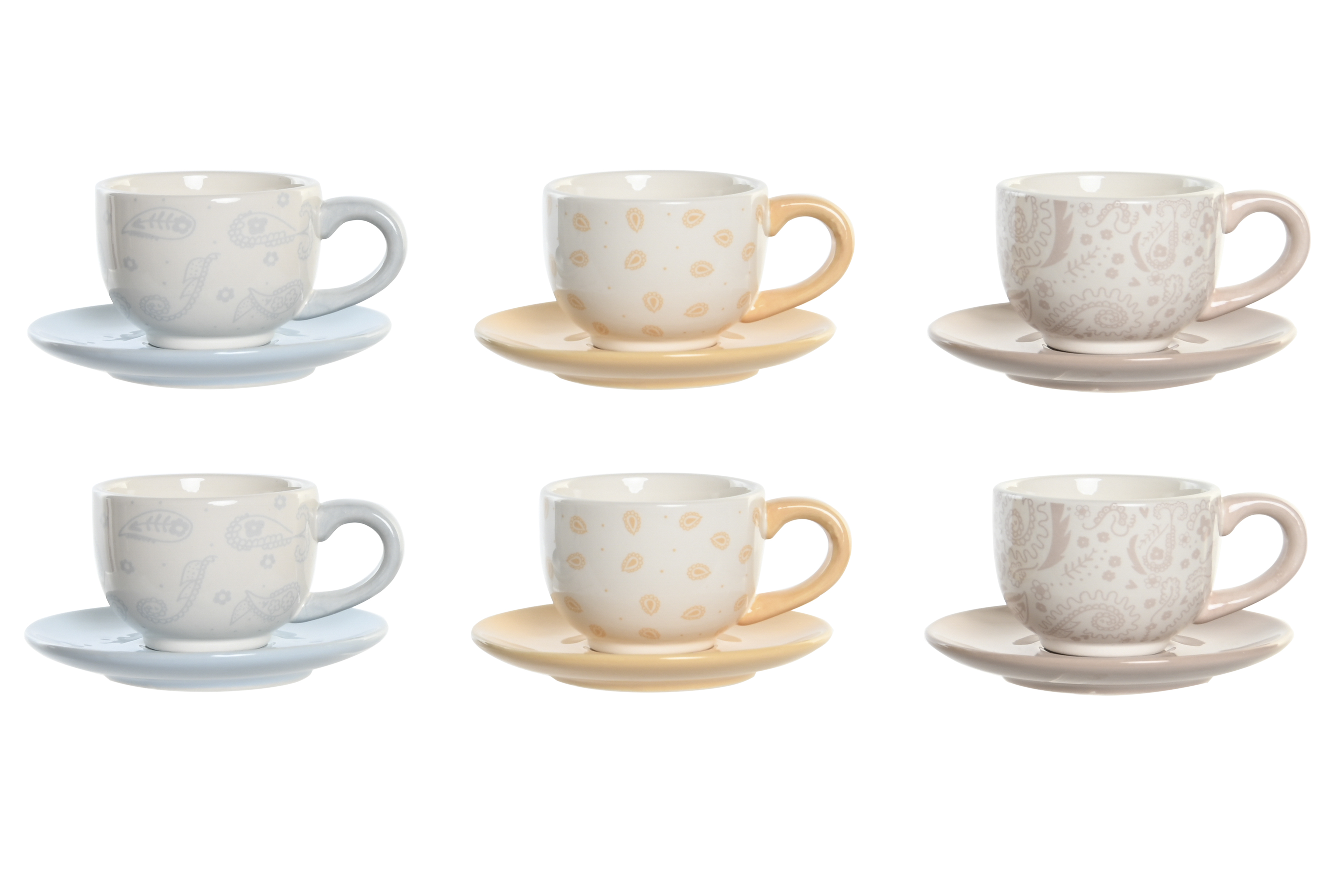 CAFF SET DA 6 TAZZINE E 6 PI PC-204150