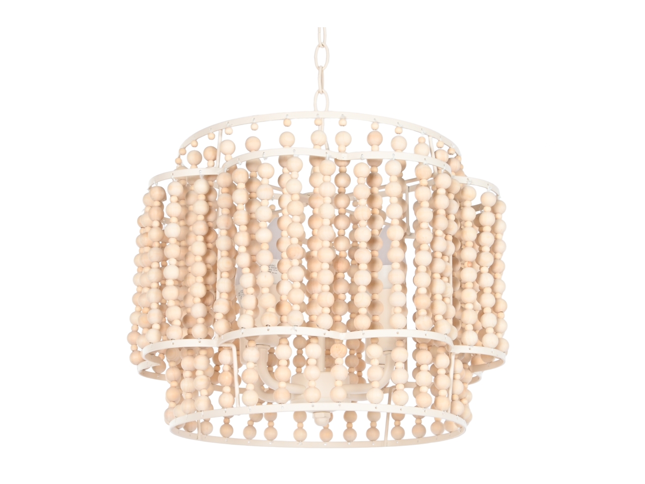 LAMPADARIO LEGNO 36X36X29 LA-209847