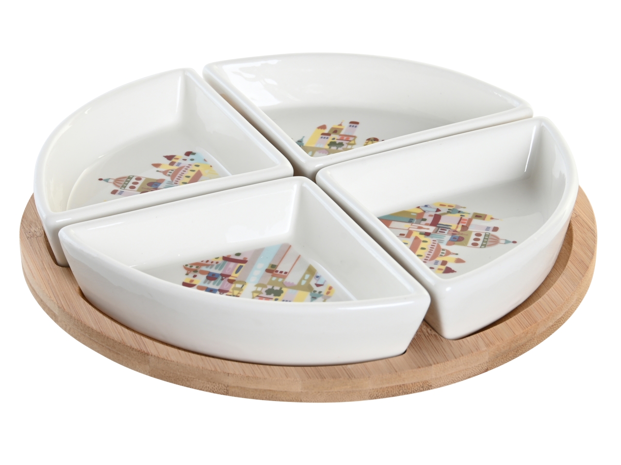SET APERITIVO GRES21,5X21,5X1 PC-204285