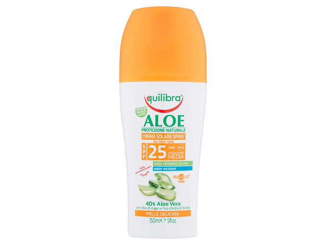 L.EQUILIBRA ALOE CREMA SOLARE SPRAY SPF 25