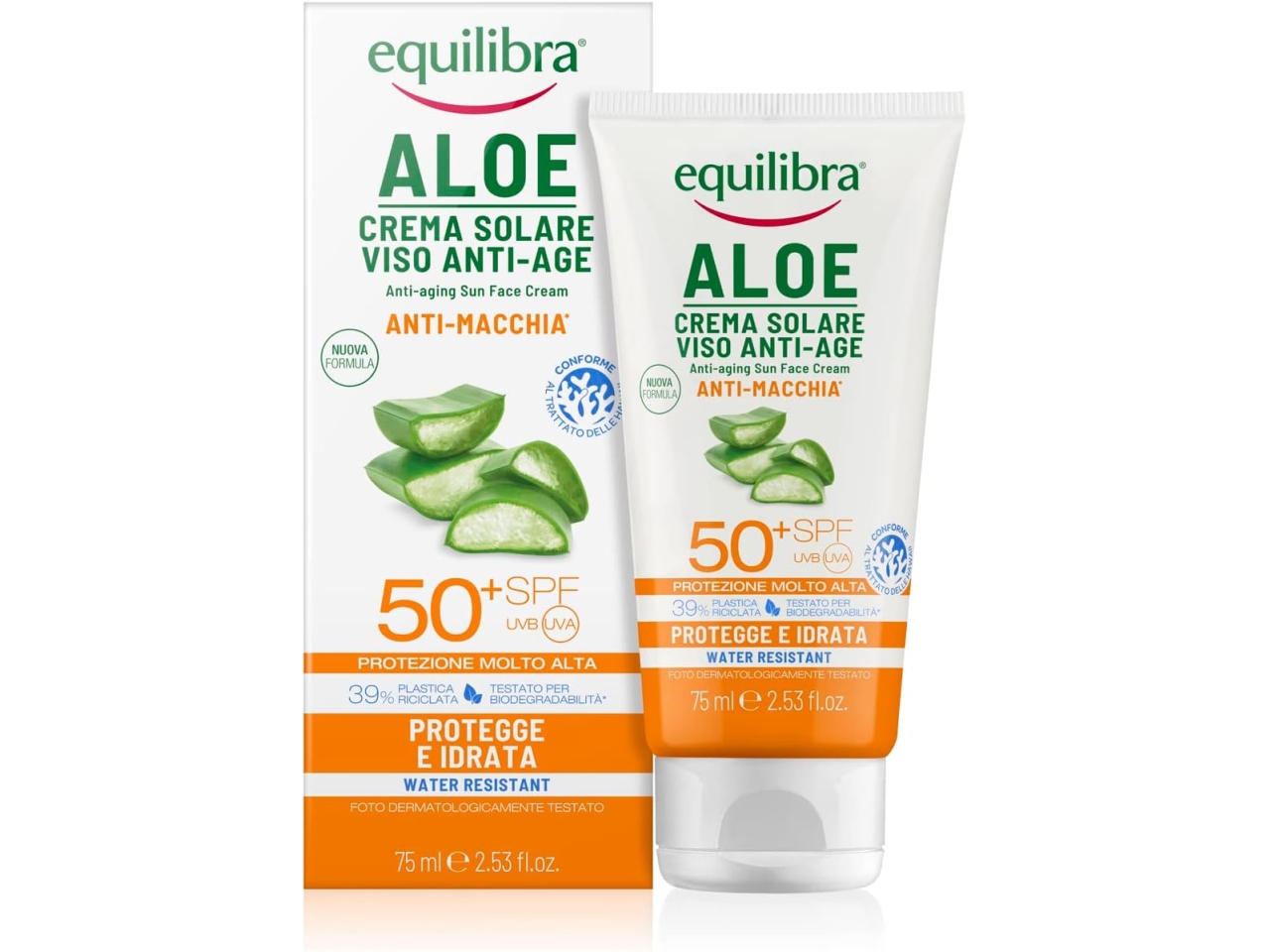 EQUILIBRA CREMA SOLARE VISO SPF50+75ML