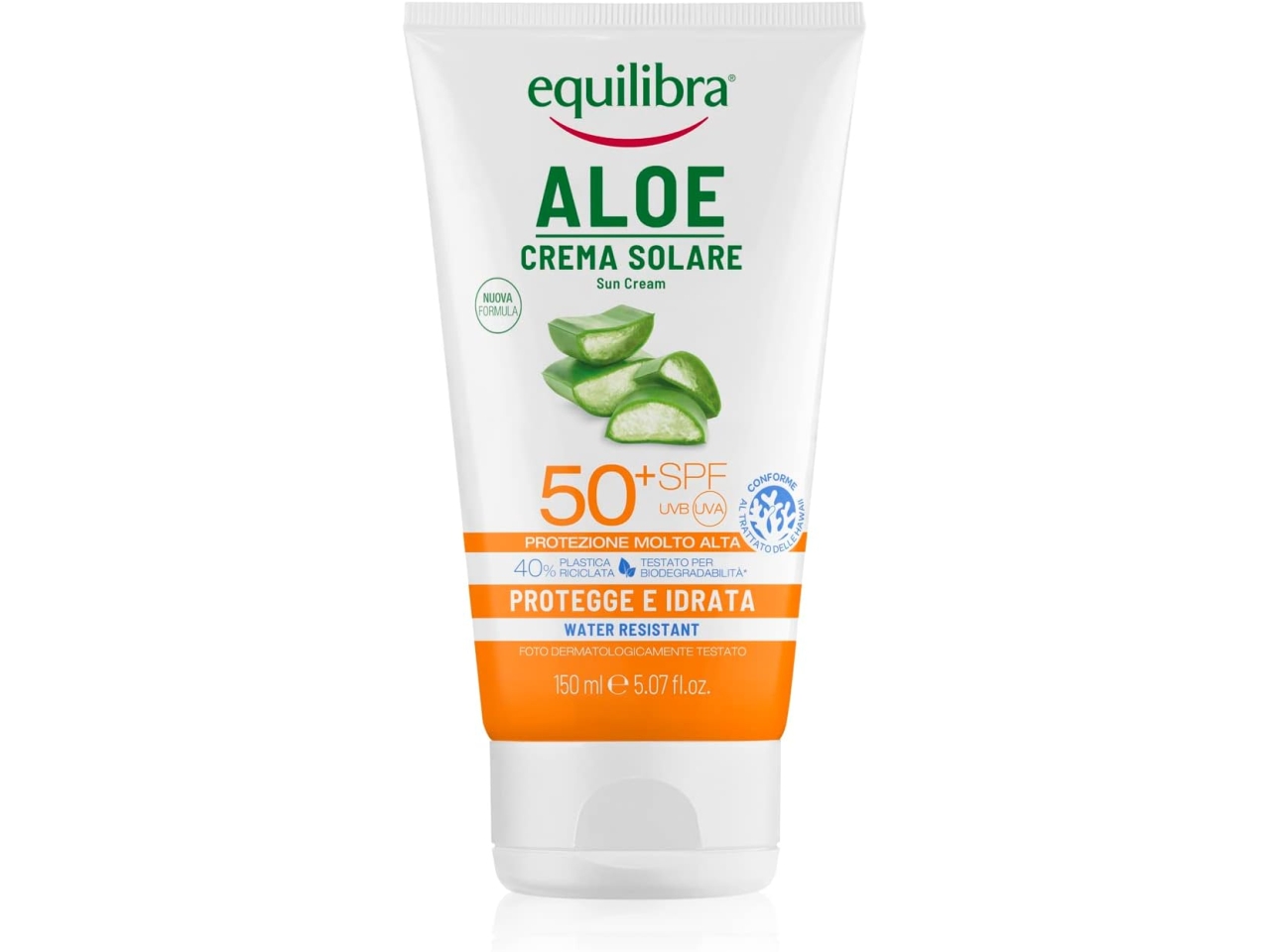EQUILIBRA CREMA SOLA. ALOE SPF50+150ML