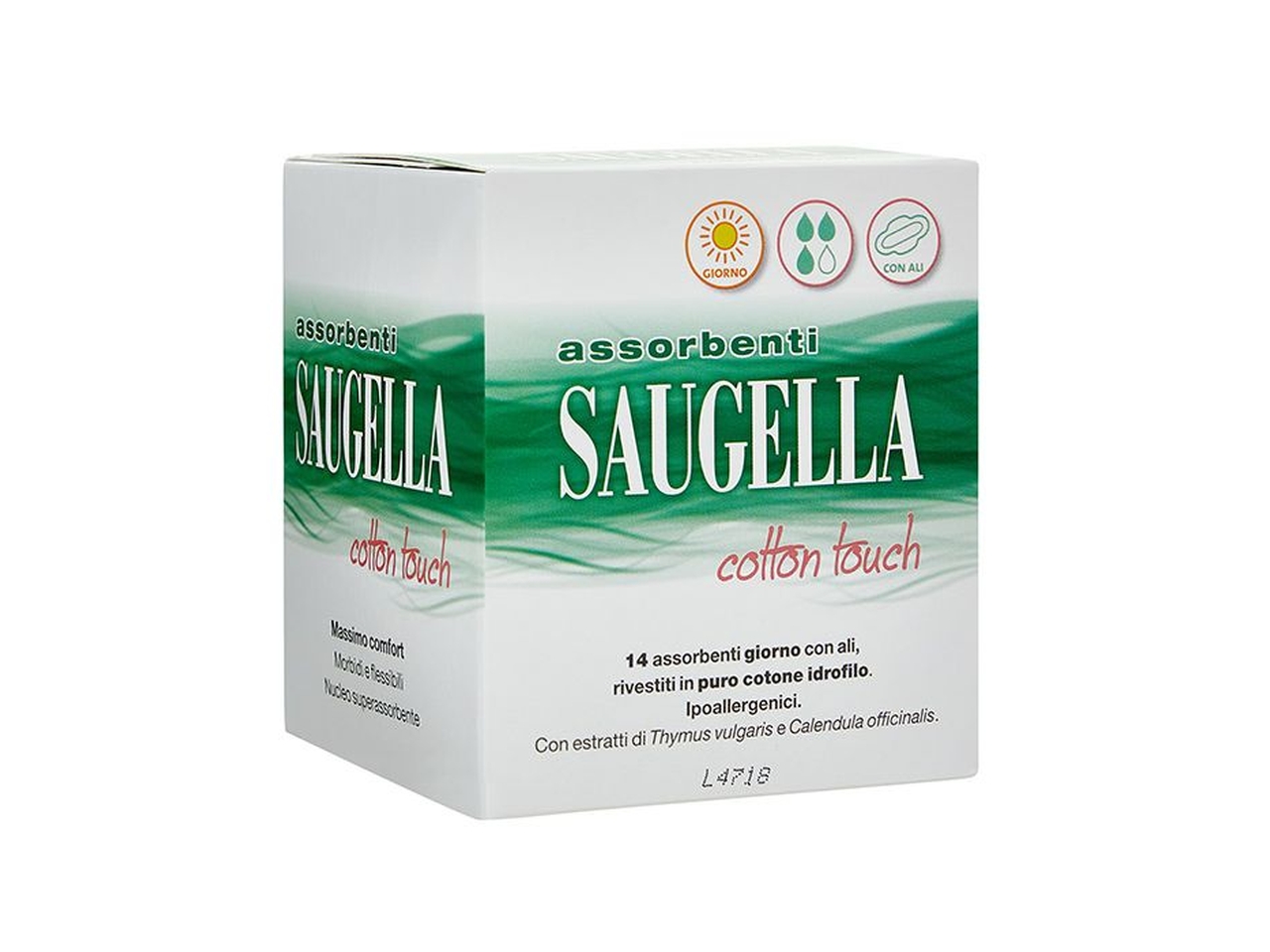 SAUGELLA ASSORBENTI GIORNO $ SAUGELLA ASSORBENTI GIORNO $