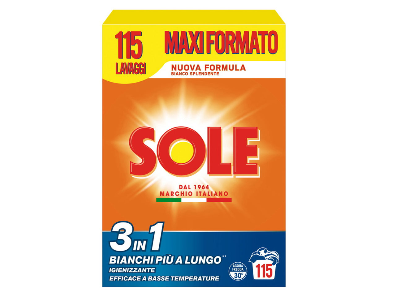 SOLE POLVERE LAVATRICE FUST. 115 MIS. $