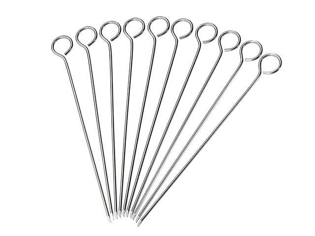 SPIEDINI INOX 10cm 10pz 40670 SPIEDINI INOX 10cm 10pz 40670