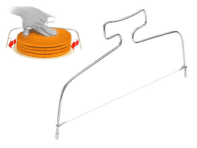 TAGLIATORTE INOX 28cm 41034