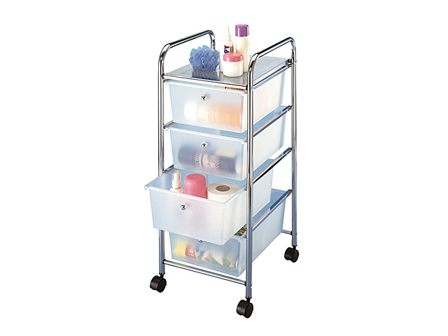 CARRELLO 4 CASSETTI BIANCO 04 80 23 CARRELLO 4 CASSETTI BIANCO 04 80 23