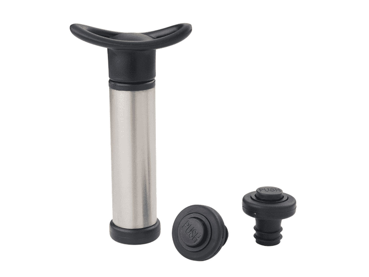 SALVAVINO + 2 TAPPI PLASTICA 04 43 50