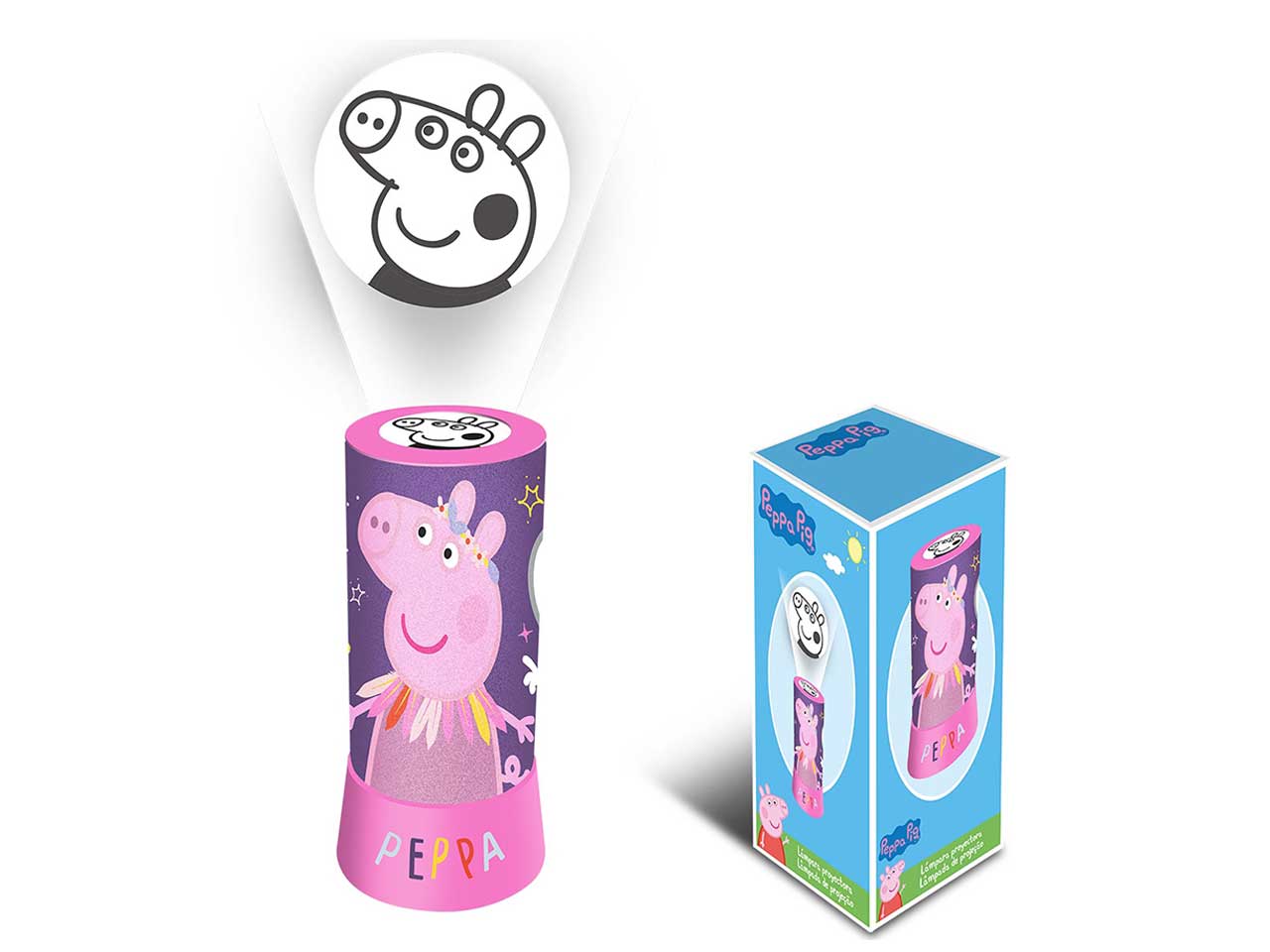 PEPPA PIG LAMPADA CILINDRICA CO PP17026 PEPPA PIG LAMPADA CILINDRICA CO PP17026