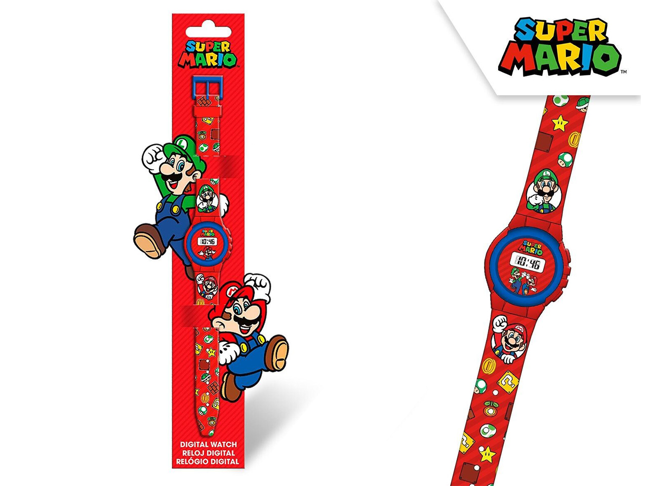 SUPERMARIO OROLOGIO DIGITALE GSM4234