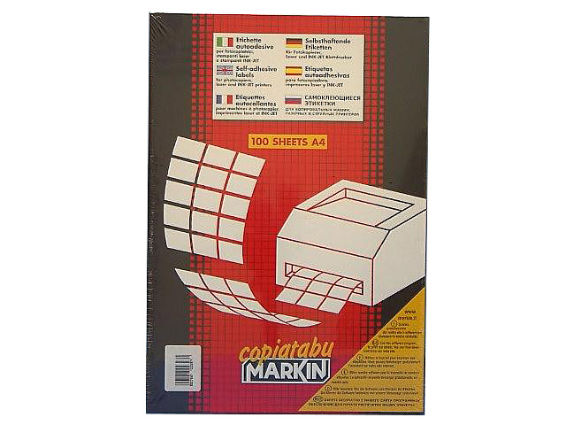 ETICHETTE ADESIVE 4800pz 48X25 C530