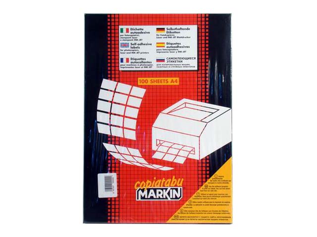 ETICHETTE ADESIVE A400 6500pz 38,1X21,2